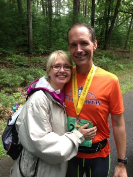 Post Marathon with Lisa
